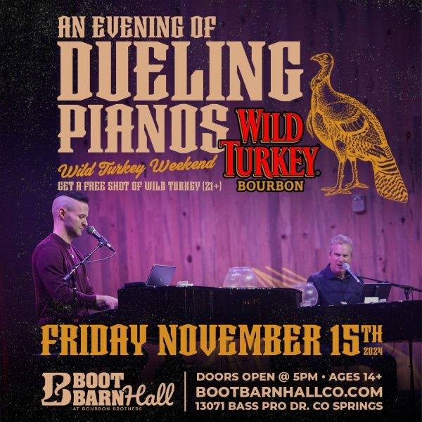 Dueling Pianos Wild Turkey Night Visit Colorado Springs